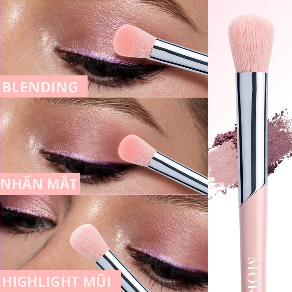Cọ trang điểm blend mắt tán bầu mắt đẹp Morphe Eye Shadow M182